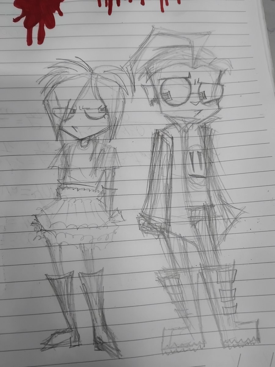 KelpieApplePie's tweet photo. Zims Emo now?  #InvaderZim https://t.co/9GNQFxBtQr