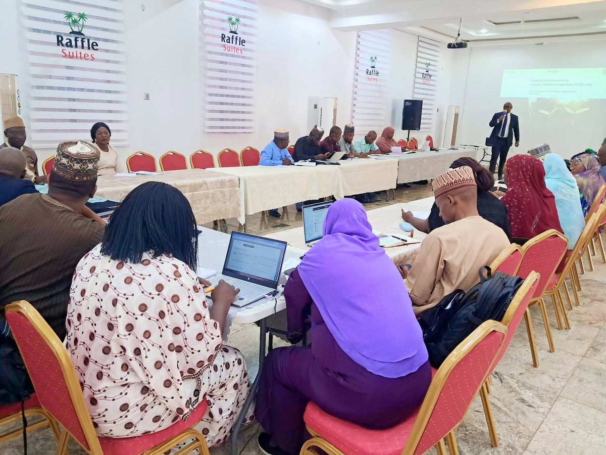 KADPBC's tweet photo. The Kaduna State Government, through the Planning and Budget Commission 
in  collaboration with the Global Alliance for Improved Nutrition (GAIN) and Kaduna State Bureau of Statistics has concluded the validation of its draft Kaduna State Climate and Nutrition Strategy. https://t.co/Q3jTKMWJ4T