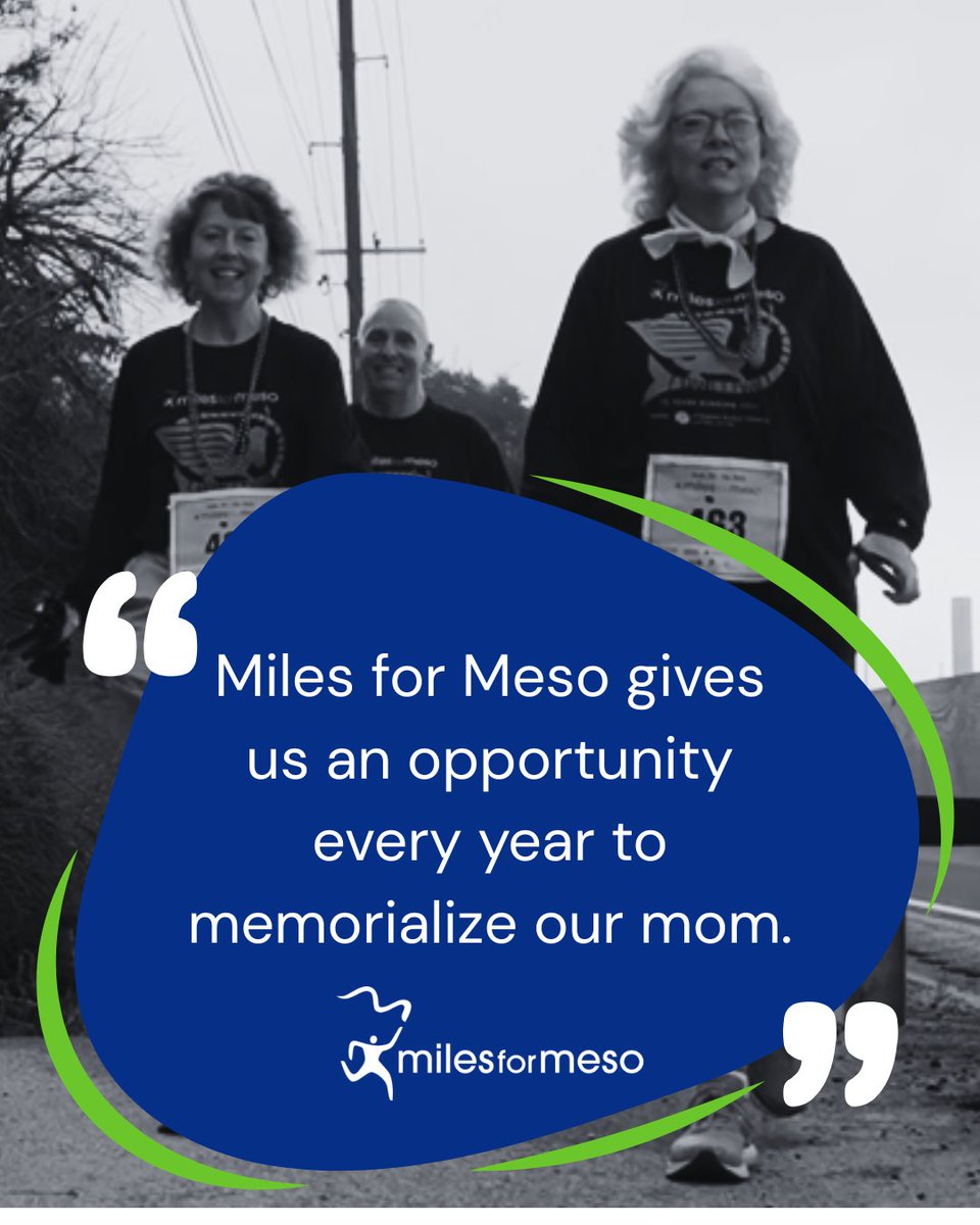 milesformeso's tweet photo. Burlene passed away from mesothelioma in 2012, just months after her diagnosis.

Her family continues to honor her memory at the Miles for Meso race each year. Read more: https://t.co/MQmuxAPJCu

#MilesForMeso https://t.co/mIX8urADqr