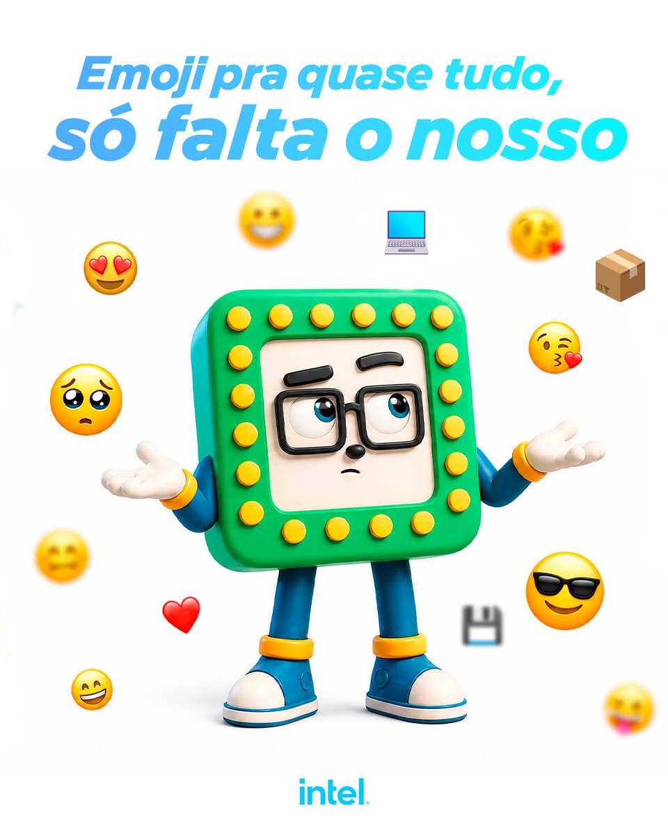 intelbrasil's tweet photo. Emoji tem pra quase tudo. Só faltava um pra gente. 😏
 
Criamos uma coleção de emojis Intel que a gente também queria ver no teclado.
 
Qual desses você adotaria agora? Comenta aqui embaixo 👇
 
#IntelCoreUltra #Intel https://t.co/xaSApUFStA