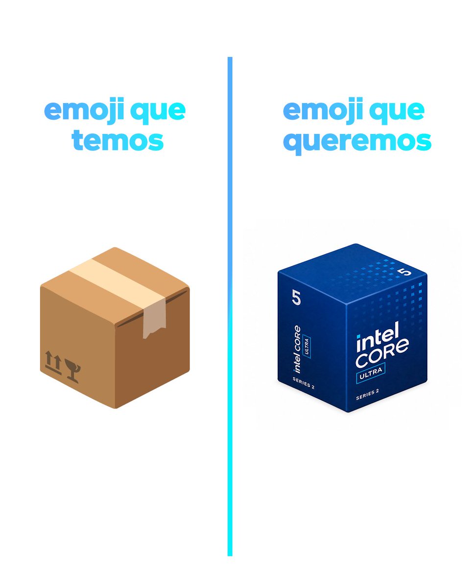 intelbrasil's tweet photo. Emoji tem pra quase tudo. Só faltava um pra gente. 😏
 
Criamos uma coleção de emojis Intel que a gente também queria ver no teclado.
 
Qual desses você adotaria agora? Comenta aqui embaixo 👇
 
#IntelCoreUltra #Intel https://t.co/xaSApUFStA