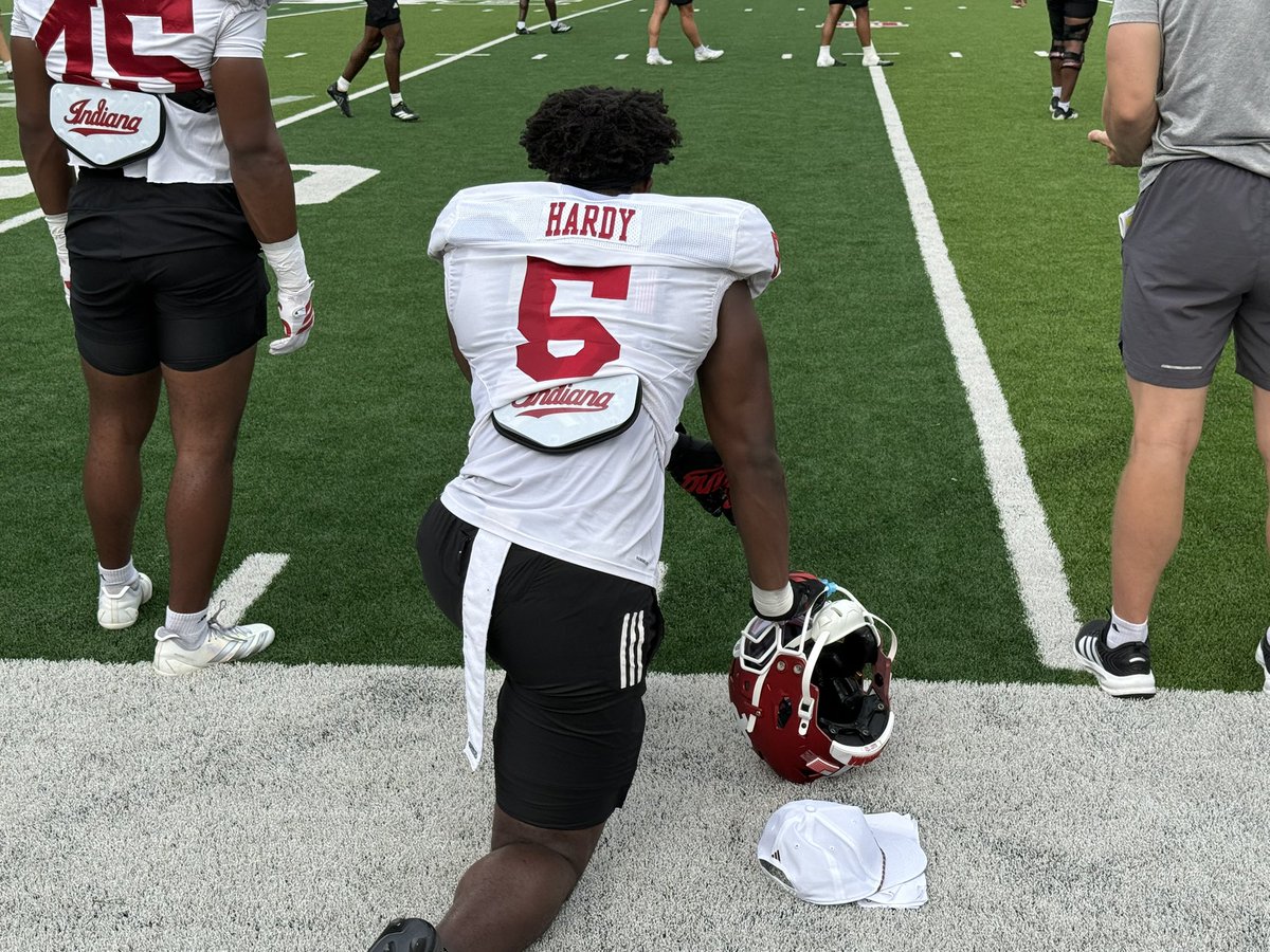 daily_hoosier's tweet photo. Some photos from today’s practice. #iufb https://t.co/6hewYeSBbO