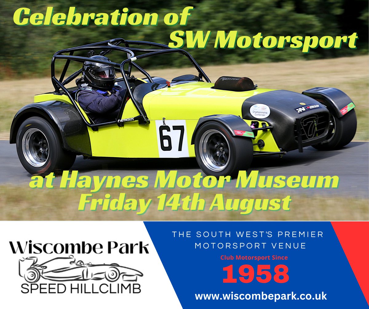 WiscombePark's tweet photo. Wiscombe Park/Haynes Motor Museum collaboration – “Celebration of SW Motorsport” - sharing the passion! Further details on FB
#wiscombepark #speedhillclimb #hillclimb #motorsport #sharethepassion #HaynesMotorMuseum #MemoryLane #MotoringMemories  #Nostalgia #ClassicCars https://t.co/0KxTvu3elk