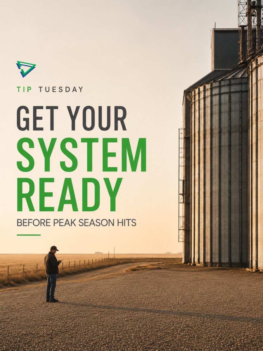 TroniaSystems's tweet photo. 💡 Day one of harvest is the worst time to find out you're a license short.

Before the trucks roll in: confirm every scale operator has an active login, seasonal staff are set up early, and you have licenses for scale + office at peak.

Step 1 of 5 👇

https://t.co/vCKunz2TLW https://t.co/mfXBjGh005