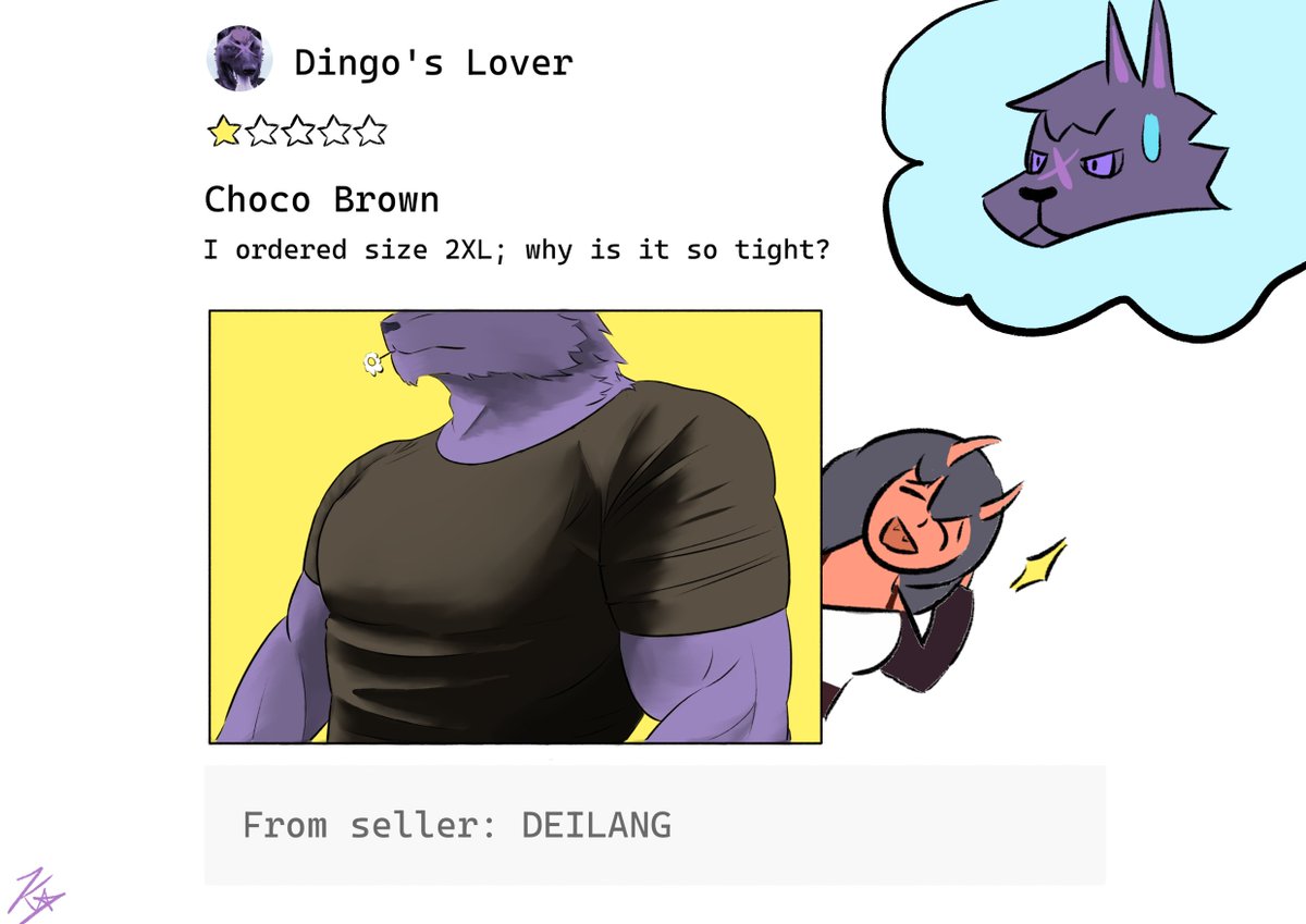 KautPeak's tweet photo. hugo: note to self - dont buy clothes from deilang. . .

ALSO TYSM FOR 200 FOLLOWERS ✨🐺
#hugo #czn #furry https://t.co/1NsttnPTo7
