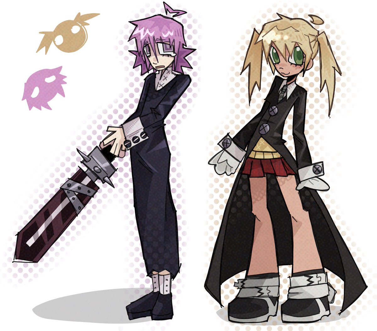 bringthe_p4in's tweet photo. Crona &amp; Maka #souleater https://t.co/jyjQyBqwij