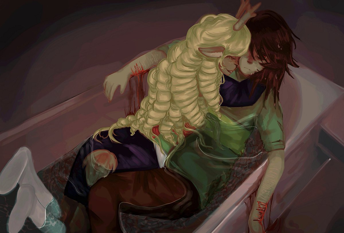 valleyofstorm's tweet photo. SH //
dont let go of me #kriselle #deltarunefanartㅤㅤㅤㅤ https://t.co/n7N4BtOSQZ