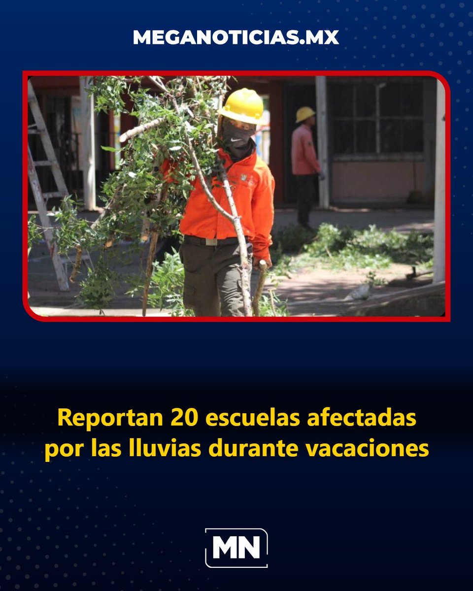 AlbertoCNews's tweet photo. Myrna Manjarrés, secretaria de Educación en Nayarit, indicó que no existe hasta el momento un municipio que concentre de manera exclusiva los reportes, ya que las afectaciones se han presentado en diferentes puntos del estado.

La información: https://t.co/PR4tidmPx7 https://t.co/JZ0BIduN6Z