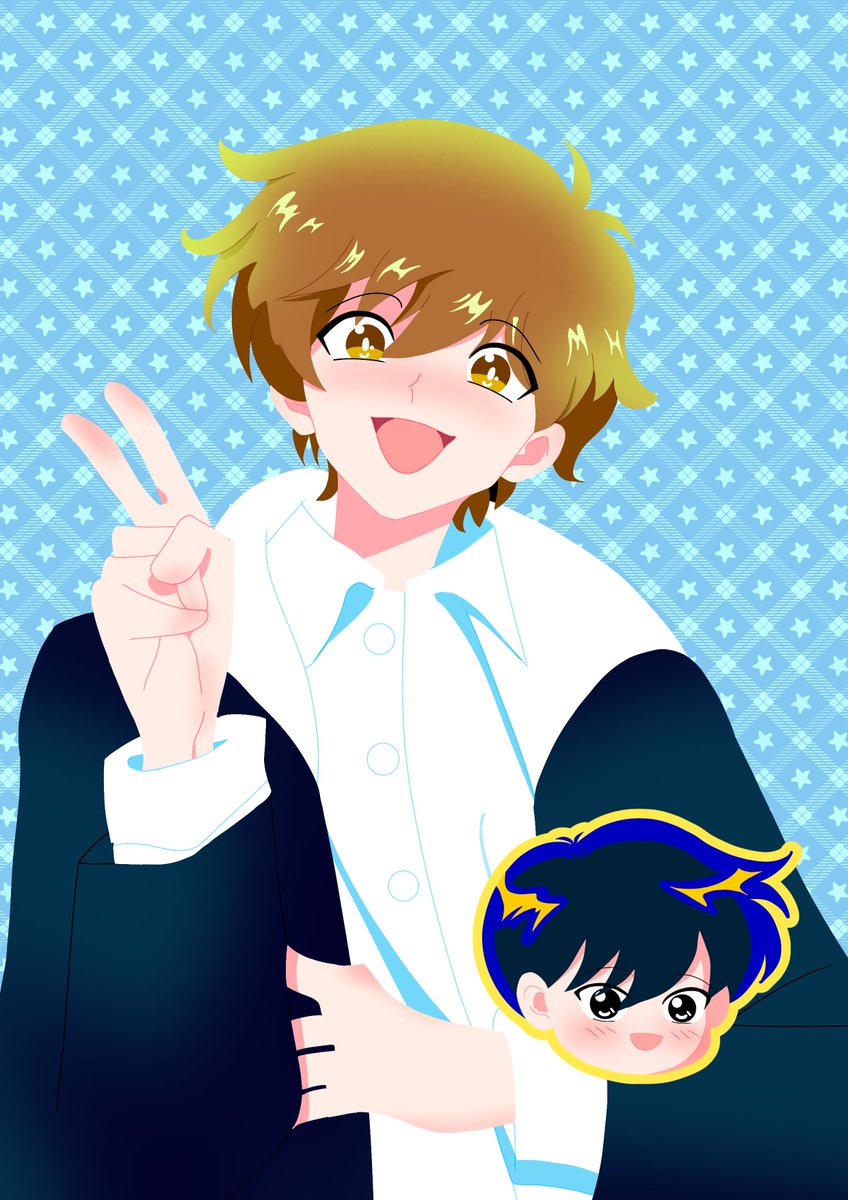VaNeeartist's tweet photo. Mini animación de Hirose Aiki 🩵 
#ganbarenakamurakun #animation #fanart #hirose #bl #otaku #digitalartist https://t.co/xkTdZk2i0h