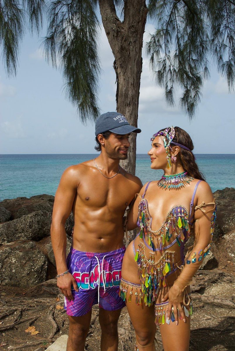 Barbados's tweet photo. Some love stories start in the villa. Others get written on the road during Crop Over. ❤️🇧🇧
Love Island's Mica brought her leading man, Samraj, home to Barbados for the very first time, sharing not just a vacation, but a piece of who she is.
#VisitBarbados #CropOver2026 https://t.co/JyrvK12FSA