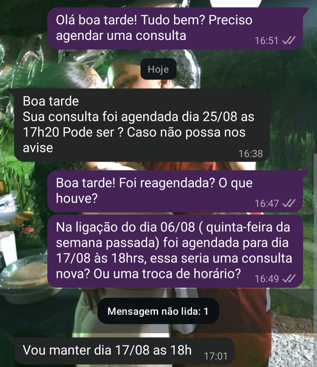 AClaraCullen's tweet photo. Da série atendimento ao cliente : detalhe dia 4 era a o 2° dia que eu mandava mensagem, eu liguei e agendei e uma semana depois me respondem e as recepcionistas SEMPRE agendam a consulta sem falar quais dias e horários tem disponíveis. 
POR FAVOR COMECEM A TREINAR OS ATENDENTES https://t.co/OOtlphicra