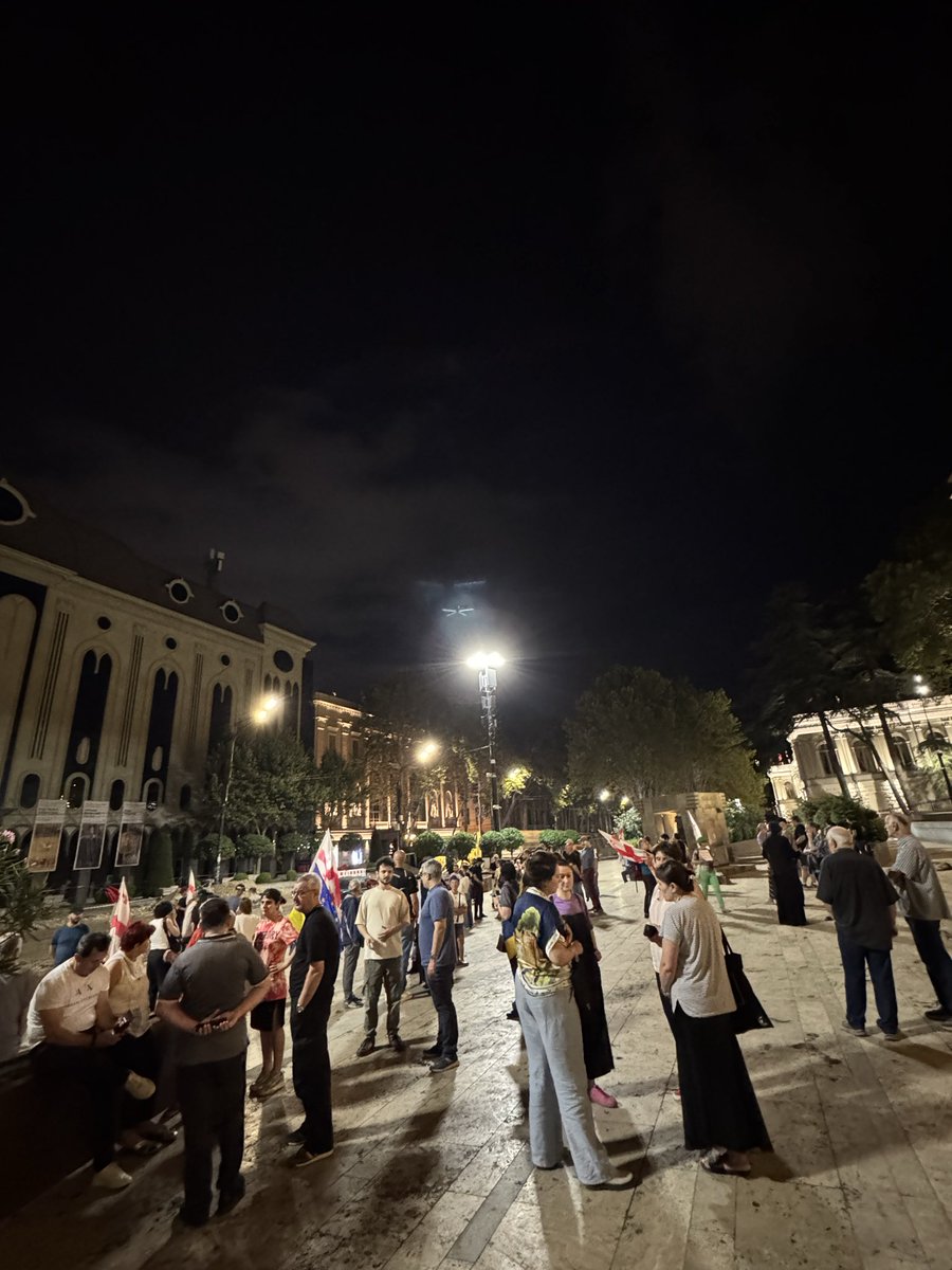 vatless's tweet photo. Day 622 #GeorgiaProtests 🇬🇪❤️🇪🇺 
#FreeGeorgianPoliticalPrisoners https://t.co/Ra6sEXPWSp