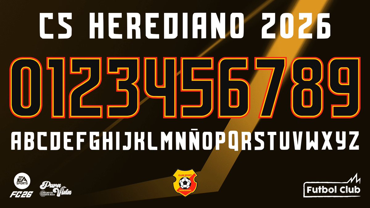 Futbol_Club_CR's tweet photo. EA Sports FC 26 🎮

CS Herediano Font 2026 🔢

🔽 Descárgalo en PATREON 🔽

https://t.co/rFfT3ofAq1 https://t.co/nbpYPilKvo