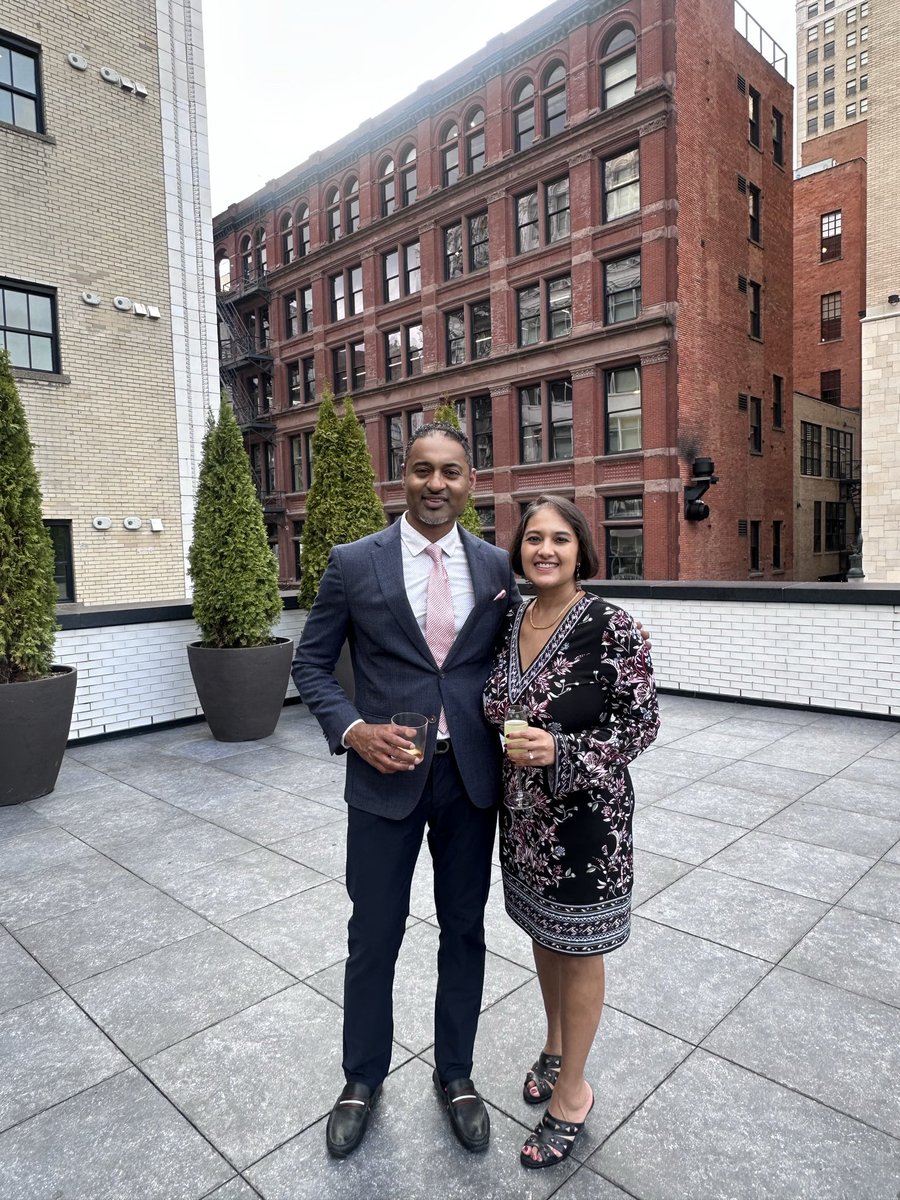 SmitaDeMD's tweet photo. Enjoyed a beautiful reception at @dustcme #DUST26 with @SSivalingamMD.  Thanks to @peepeeDoctor and @willrobe1 for the invitation. So much swag - I couldn’t get it all in my carryon! https://t.co/0RlaJayeig