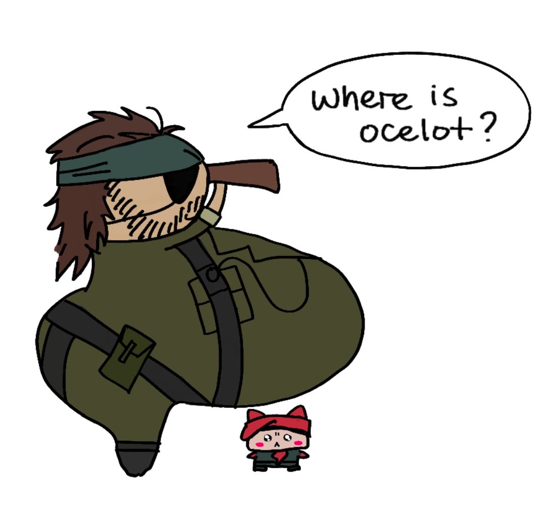 acidicmcb's tweet photo. #mgs art https://t.co/Ir5ZDTJ0X5