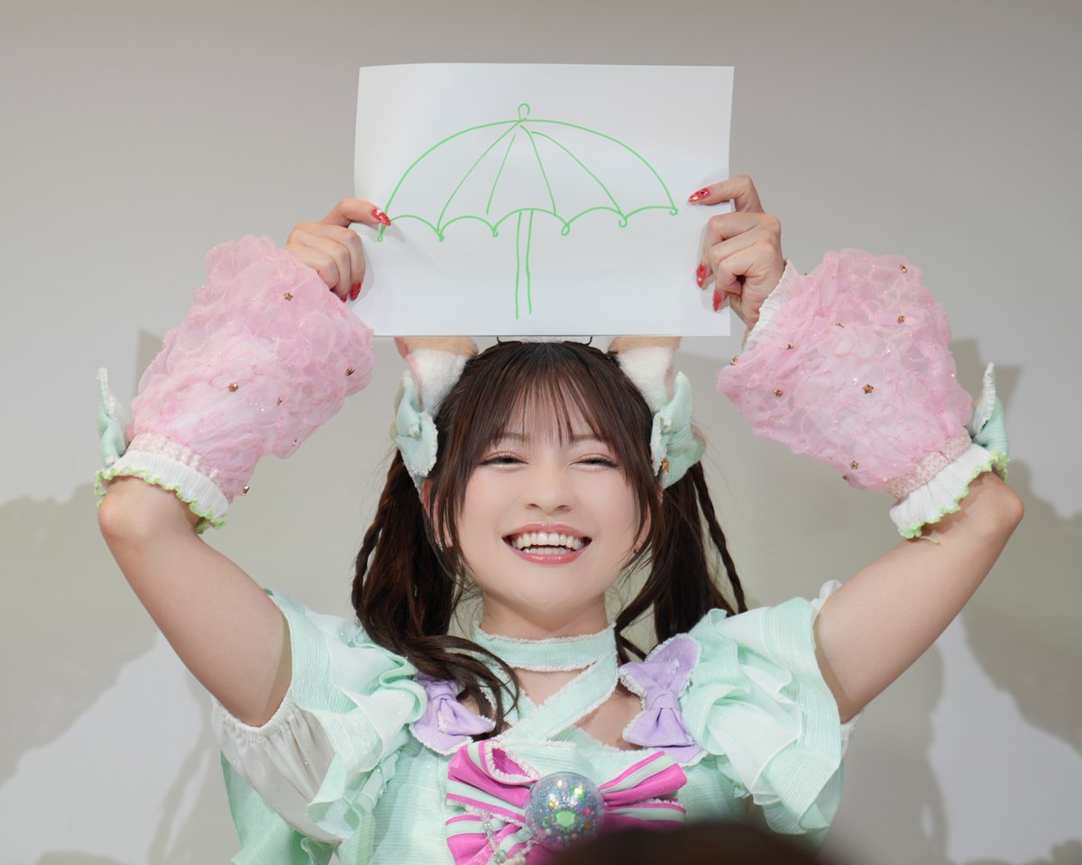 koshian500's tweet photo. 今日も雨
2026.8.11 プレミアムサイン会&amp;撮影会イベント
#わーすた #廣川奈々聖 #なちゅ恋 https://t.co/QpcxqEbxvE