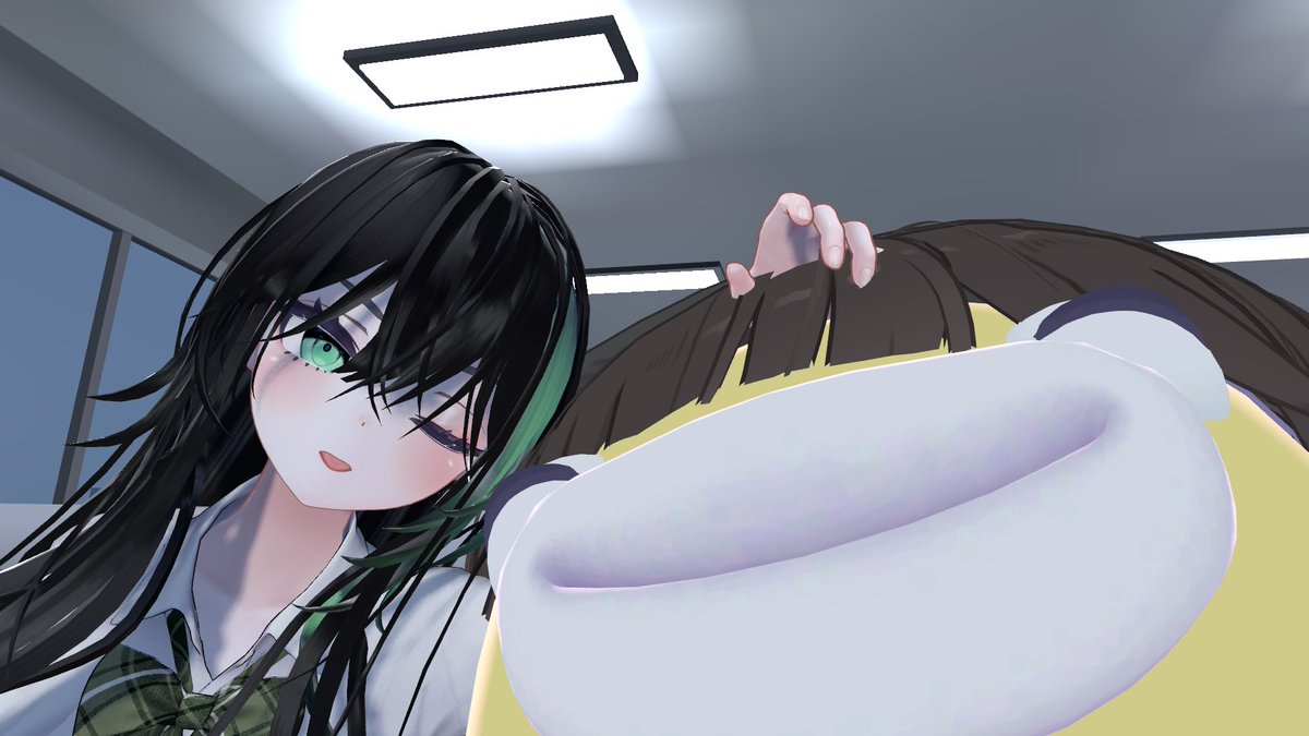 YomoYomoVRC's tweet photo. おやすみ～
アバターが暗くなってたの直しました～ https://t.co/bjs5fex3xV