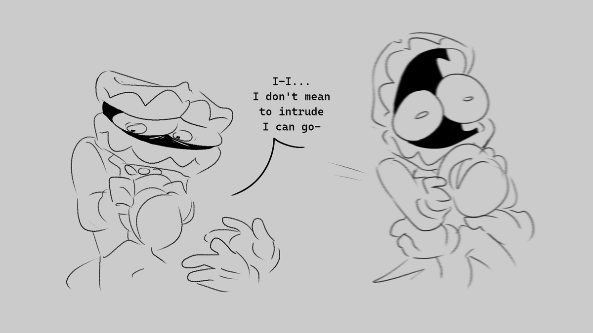 tinypwbble's tweet photo. Was feeling soft as hell, have this lil guy being comforted (1/2)

#TADC https://t.co/RANs3cZMbf