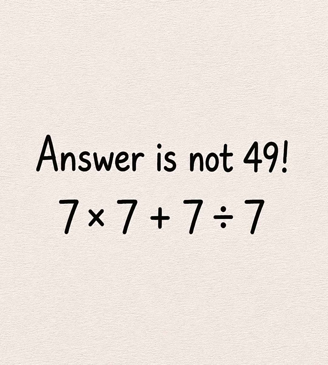 Anamta_ali_'s tweet photo. If not 49 then what?

Where are X's genius...!! https://t.co/rPEBOA2oVv