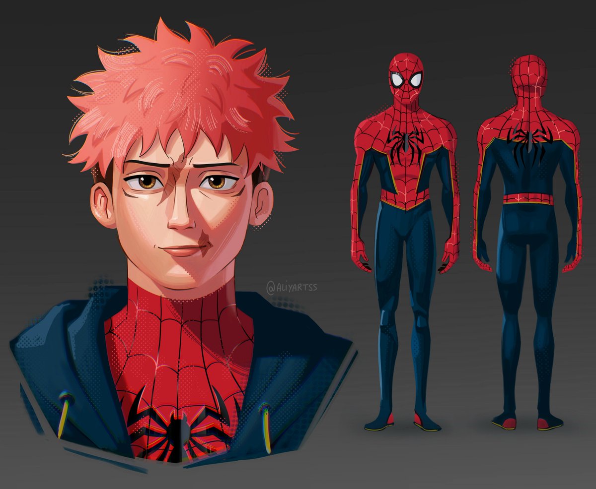 aliyartss's tweet photo. Spider yuji in the spiderverse style
#spiderman #yuji #jujutsukaisen https://t.co/BTZLn6I5MR