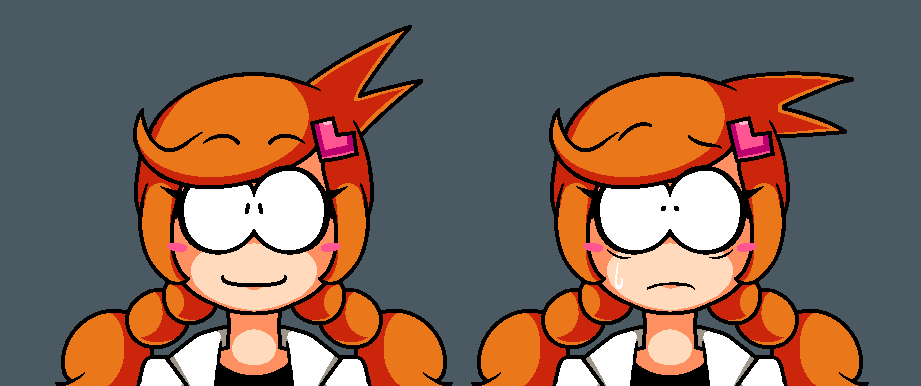 NathusSilverus's tweet photo. her cowlick goes down during boss fights btw https://t.co/WxqloCutVx