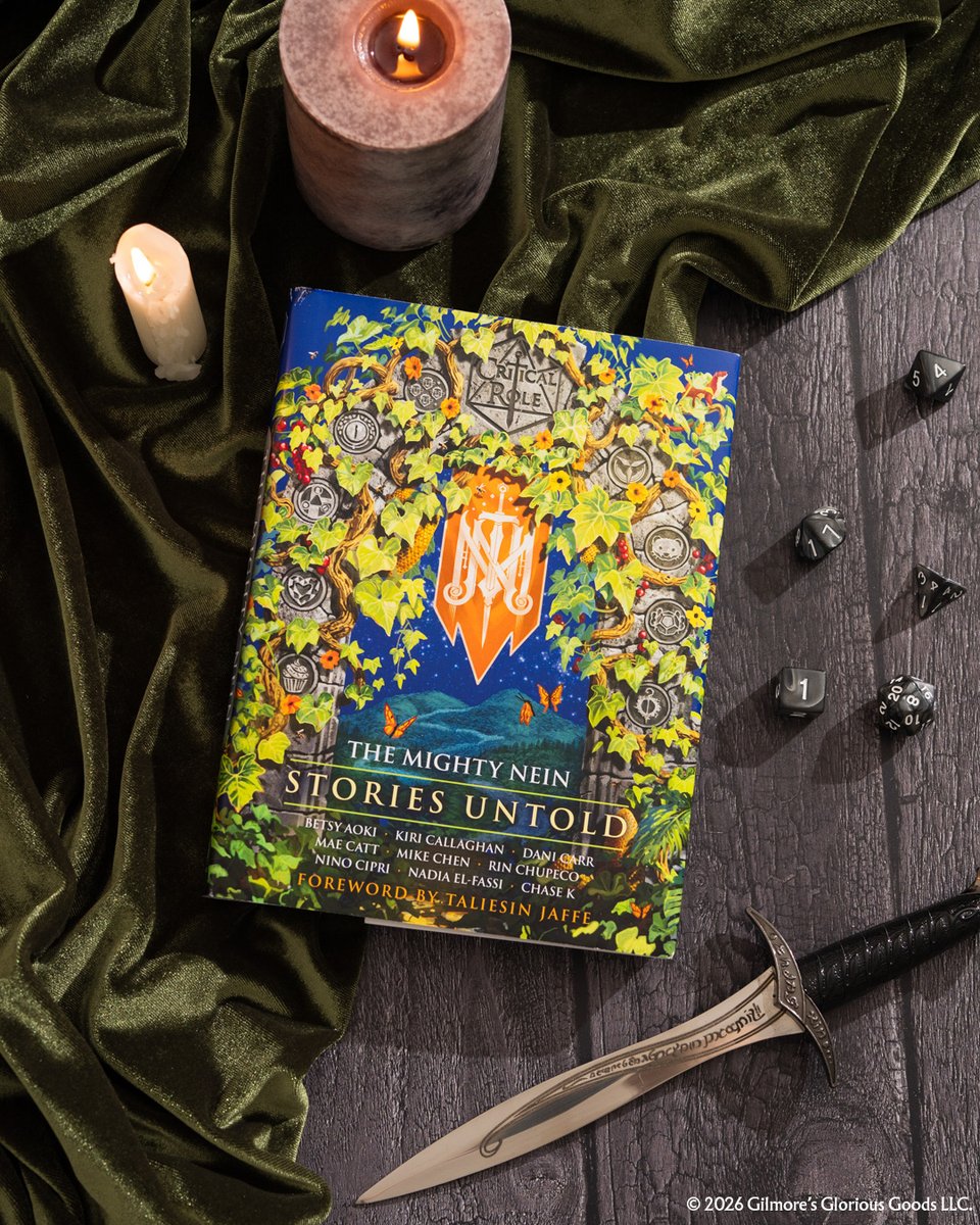 DelReyBooks's tweet photo. See @CriticalRole's Mighty Nein through the eyes of nine of their friends and foes in this latest anthology, THE MIGHTY NEIN—STORIES UNTOLD, featuring a foreword by Taliesin Jaffe, and stories by nine contributors. Available now!

Learn more: https://t.co/p47P2sUHc3 https://t.co/zx3wMdVj42