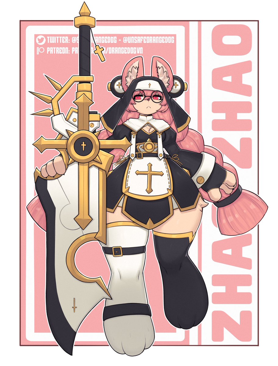 SafeOrangeDog's tweet photo. Zhao Nun because why not 💖 https://t.co/NCn9CH94FK