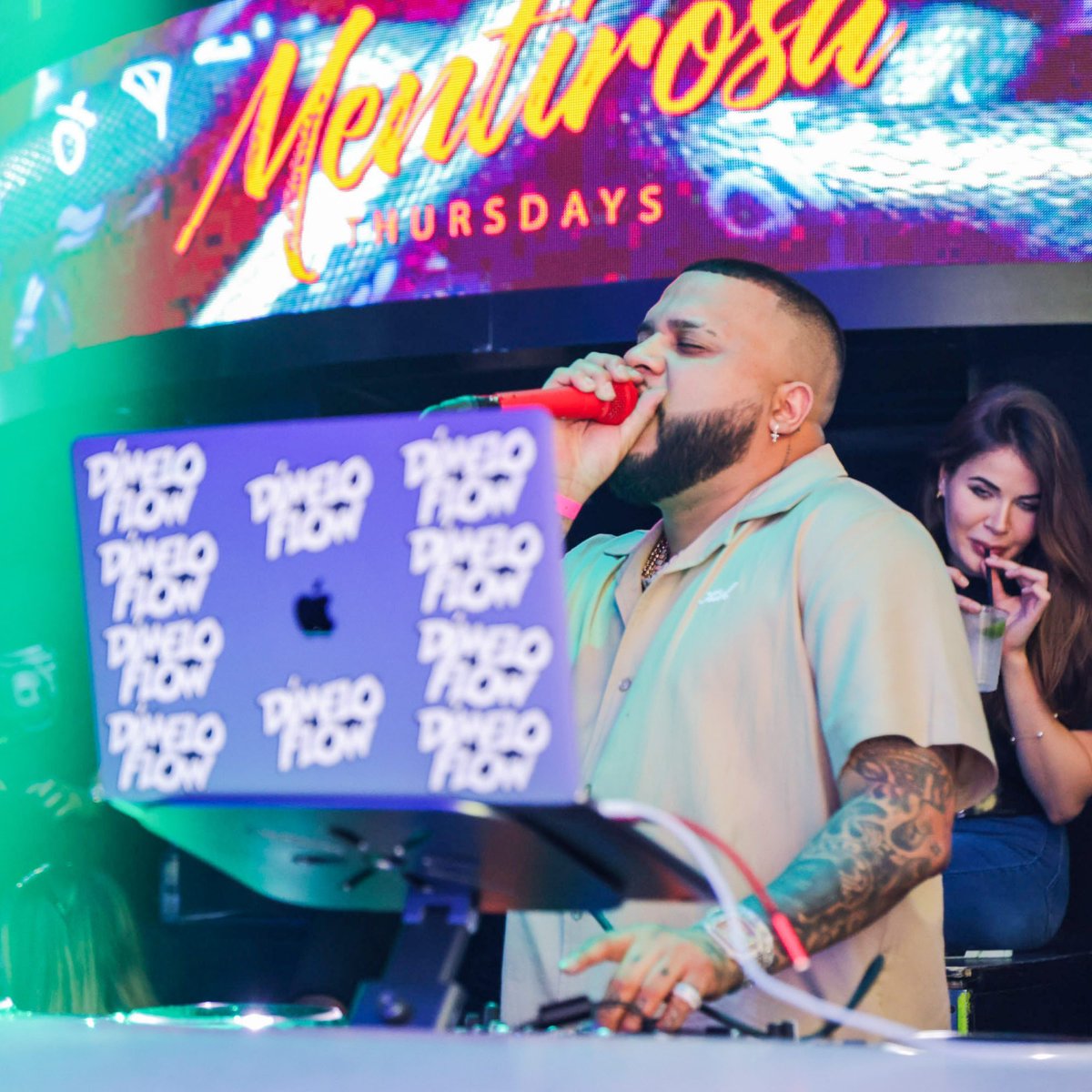 LIVmiami's tweet photo. The weekend starts early in Miami 🔥 @dimeloflow is back at LIV this Thursday, August 13th https://t.co/lSMTrrnXlo
