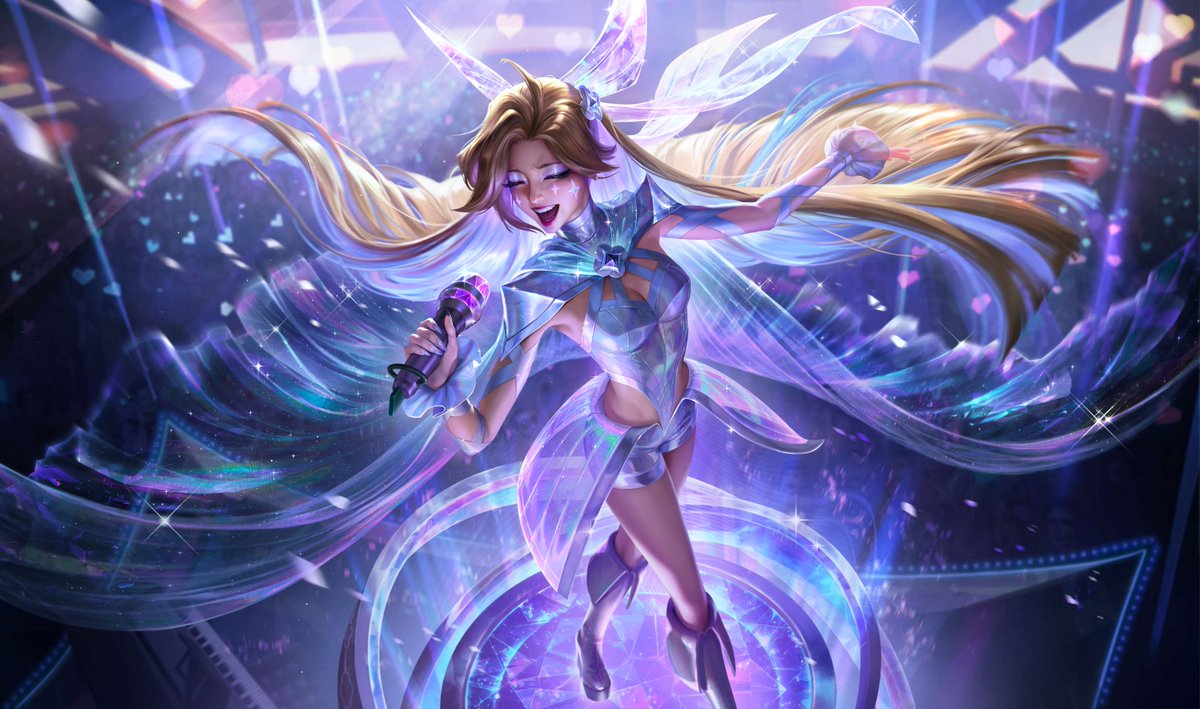 lollatam's tweet photo. Pon tu corazón en cada nota 💙

Seraphine Canción del Corazón está disponible en la versión 26.17. Del 26 de agosto al 23 de septiembre, Riot destinará el 100 % de los ingresos de Seraphine Canción del Corazón, más el doble, al Fondo de Impacto Social de Riot Games. https://t.co/HwHRbRdMVP