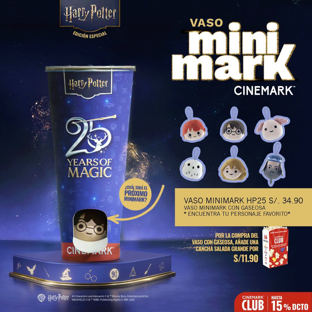 VipertoothNET's tweet photo. Los promocionales de #HarryPotterYLaPiedraFiosofal ya están disponible por las web de @Cinemark_Peru https://t.co/wInaNCSjl3