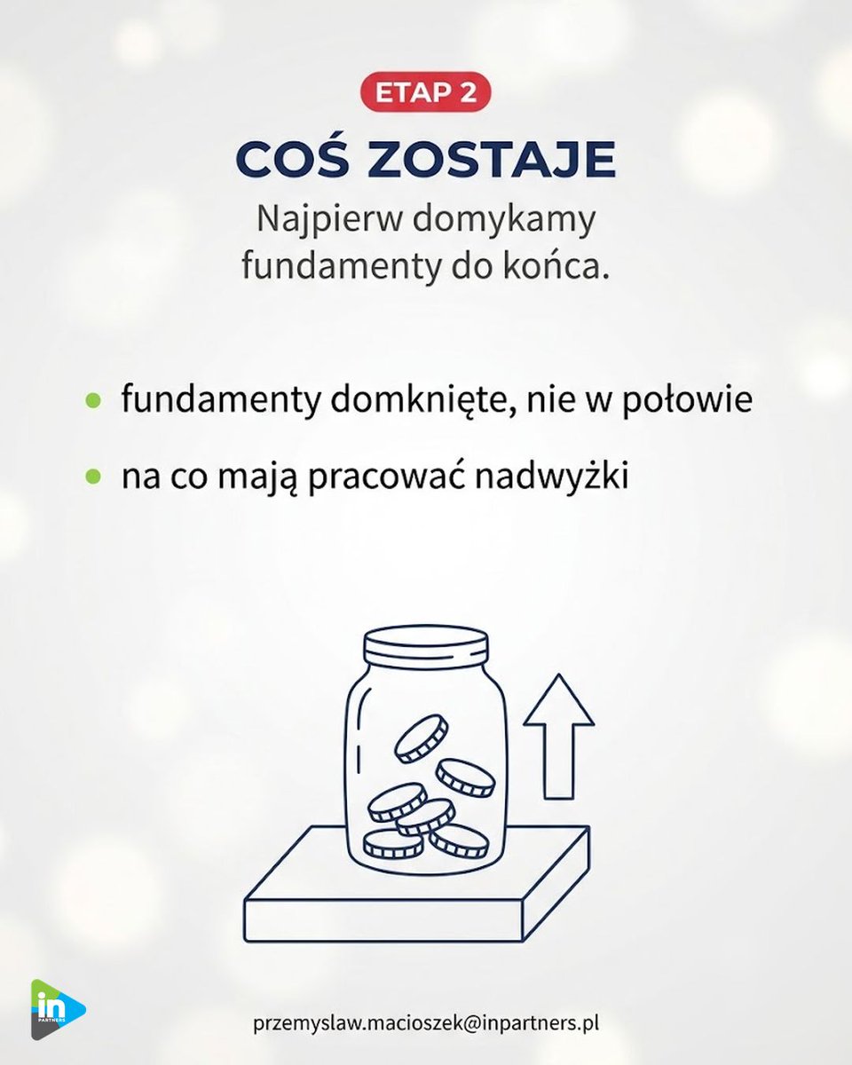 macioszek_aw's tweet photo. Inwestujesz od kilku miesięcy. Potem pęka skrzynia biegów i sprzedajesz to, co kupiłeś, w gorszym momencie.

Nie zrobiłeś nic głupiego. Zacząłeś od trzeciej rozmowy zamiast od pierwszej.

Rozmowy o pieniądzach są trzy i mają swoją kolejność. https://t.co/GpHgHE0BfN