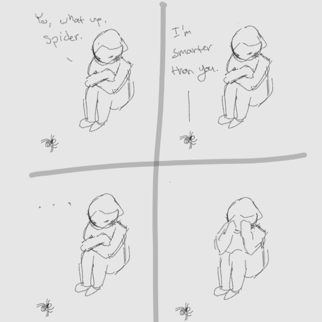 Stormswayer's tweet photo. Throwback to when I learned spiders were better at making straight lines than me. https://t.co/R3KSBOizdf