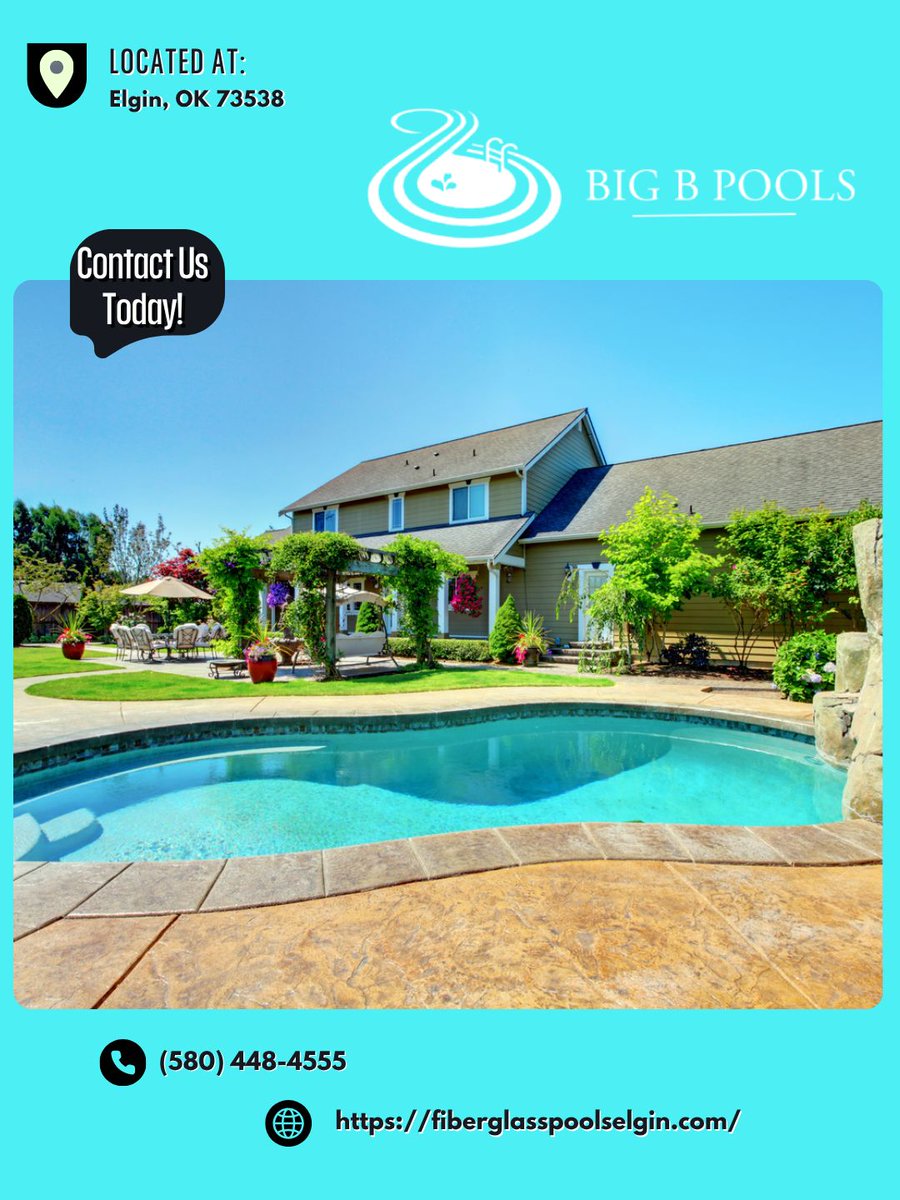 BigBPools's tweet photo. A refreshed outdoor space can change how you enjoy your home. Our #SwimmingPoolRemodeling service helps update older pools to be more modern and functional. Schedule your appointment today to begin improvements.
https://t.co/CZagS1IQTa https://t.co/nMbxlEh4Vw