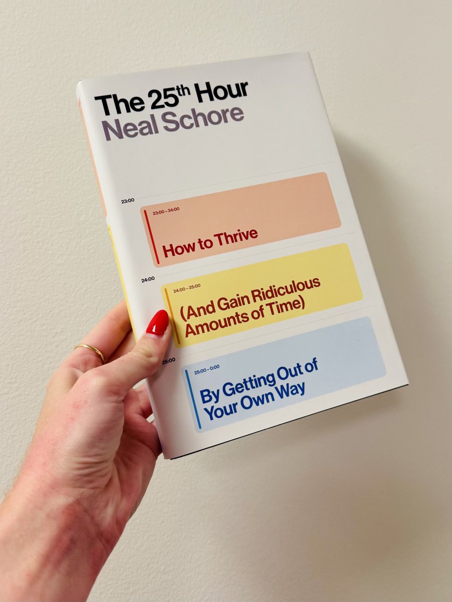 AvidReaderPress's tweet photo. OUT NOW ⭐

Are you craving not just extra time but the wisdom and self-awareness to use it joyfully and effectively? An elite executive coach brings us his proprietary approach to finding at least another hour in our day to do anything we want—all by learning to manage our fears and other emotions better.