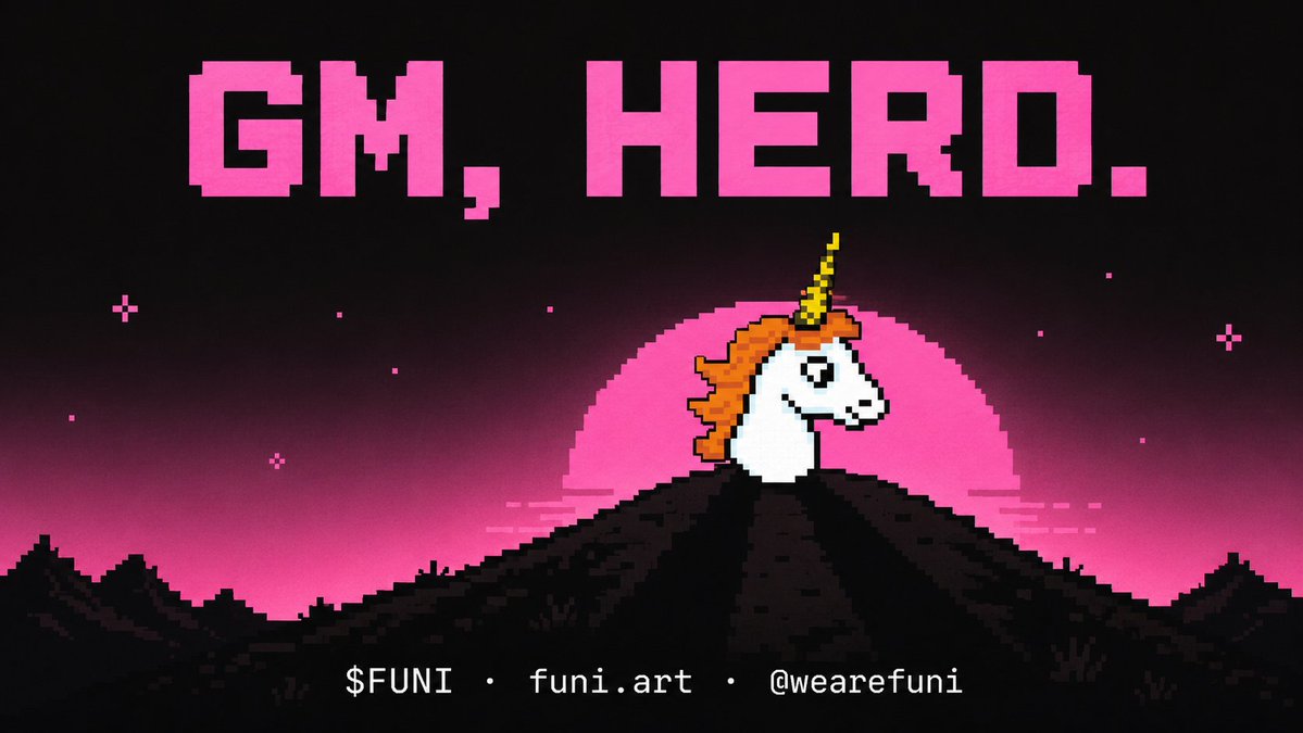WeAreFuni's tweet photo. Good morning, say it back https://t.co/EZz8o1ew52