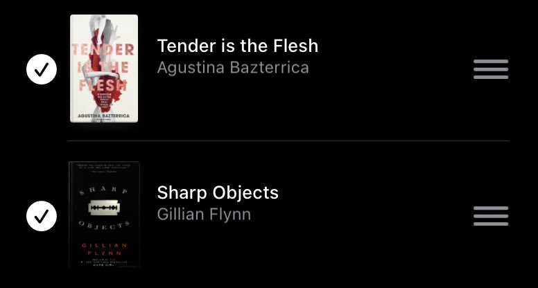 lushsaint's tweet photo. current reads 📇 https://t.co/ELI765ZhkI