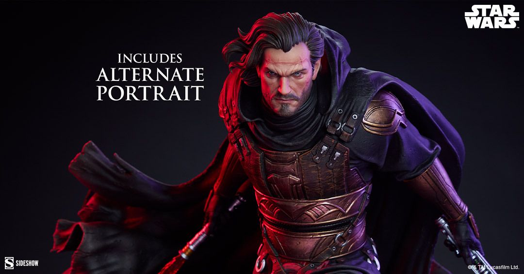 collectsideshow's tweet photo. Inspired by the STAR WARS: KNIGHTS OF THE OLD REPUBLIC™ video game series, the Darth Revan™ Premium Format™ Figure and Statue by Sideshow are available for pre-order NOW! https://t.co/nckB1r1mNJ
