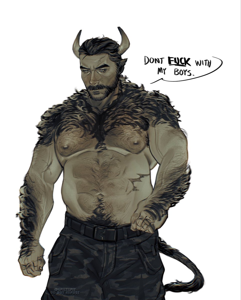 SpiltSpit's tweet photo. First time drawing Price 🦬 he’s a gift for a friend 
#johnprice #cod https://t.co/kODBBoOQUG