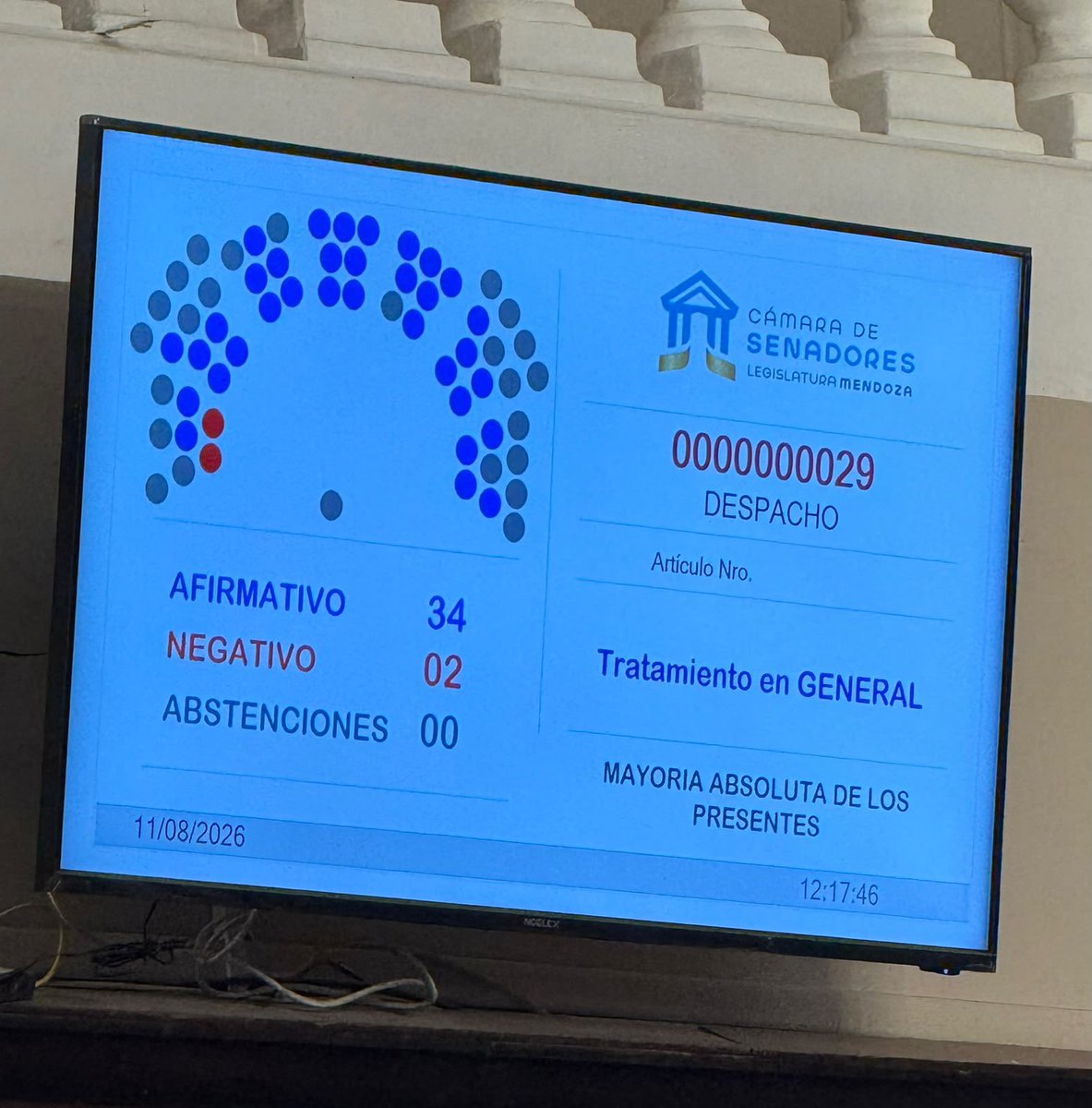 MercedesRus1's tweet photo. La Ley de Ciberseguridad dio otro paso adelante con la media sanción del Senado.

Es parte de una agenda legislativa que impulsamos para darle nuevas herramientas al Estado frente a los desafíos actuales y consolidar políticas que Mendoza ya viene desarrollando. https://t.co/QwB7EhAGIv