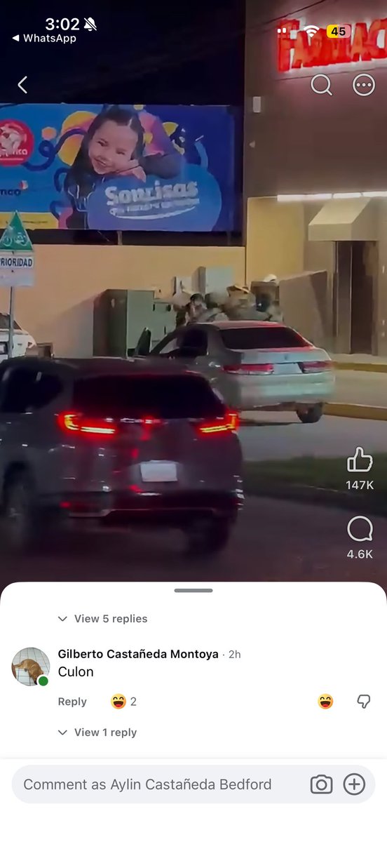 afercm's tweet photo. mi papá echando carrilla en fb 😅 para que no se pregunten de donde salí así 😂😂 https://t.co/9pgp6ZSsYS