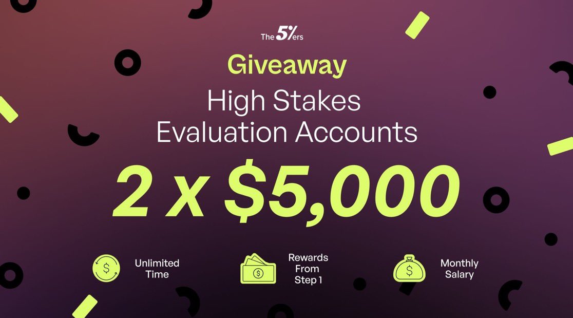 Jirgifx's tweet photo. 🚨 2 X $5k Giveaway Alert 

1. Follow - @the5erstrading , @The5ersFutures , @SaiJagan08  
@Jirgifx 

2. Like &amp; Retweet this post  - https://t.co/kJVvfzyt1X…  

3. Tag 5 friends    

4. Like &amp; Retweet  

Winners in 5 days.   
Let's go https://t.co/VRFGtXGKcw
