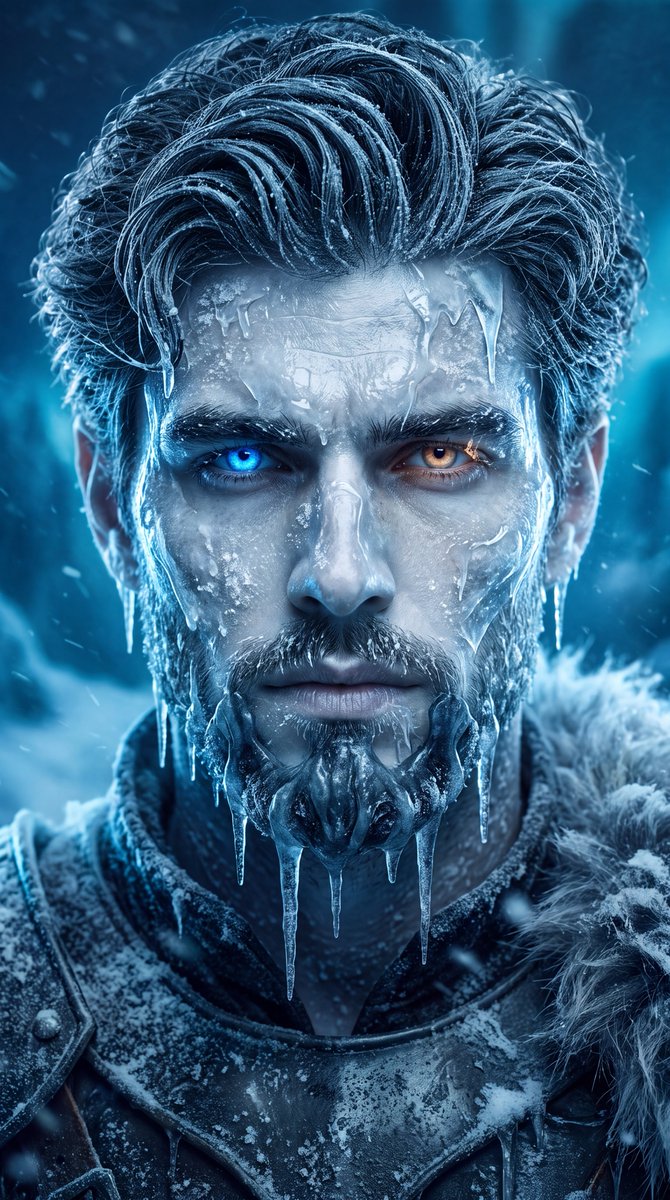 Glacial Ice Warrior Facial Transformation