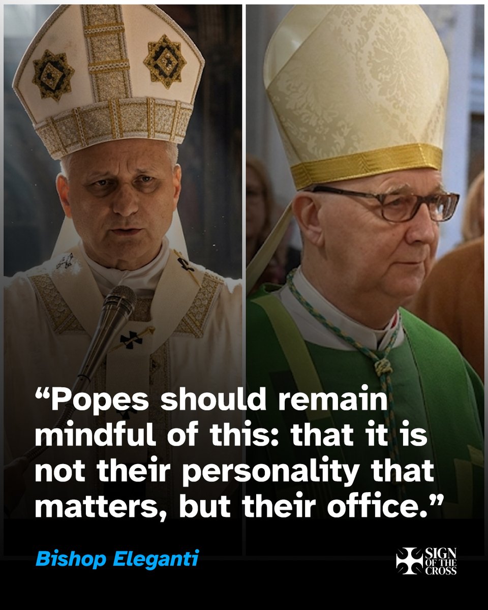 CatholicSOTC's tweet photo. Bishop Eleganti: "Popes should remain mindful of this: that it is not their personality that matters, but their office."

https://t.co/SrrJpIXojh https://t.co/FikL7nVKka