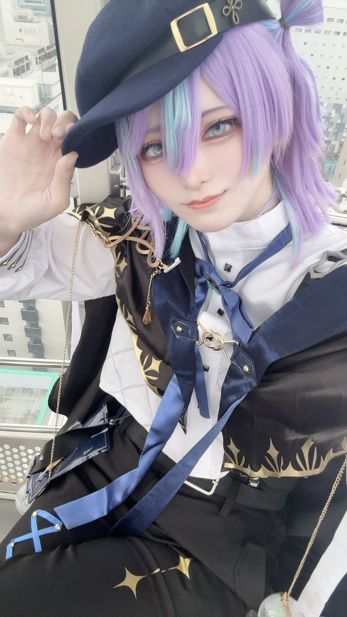 q_7ep's tweet photo. ⚠︎🌈🕒.🐙︎🌟︎cos
メイクと加工が定まらないﾎｼﾙﾍﾞ㌠ https://t.co/3QAEvX3AG3