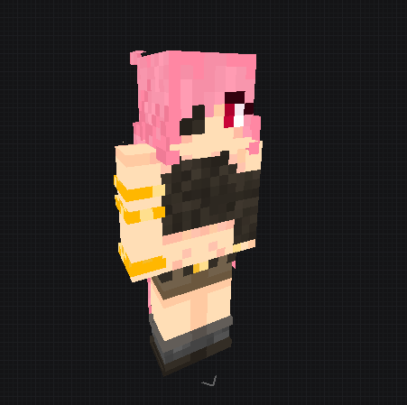 gwsele_jpg's tweet photo. tentei fazer meu oc no minecraft (sofri muito pq n sei fazer skin) #wsmp #wsmpoc https://t.co/3AB7BJkQkp