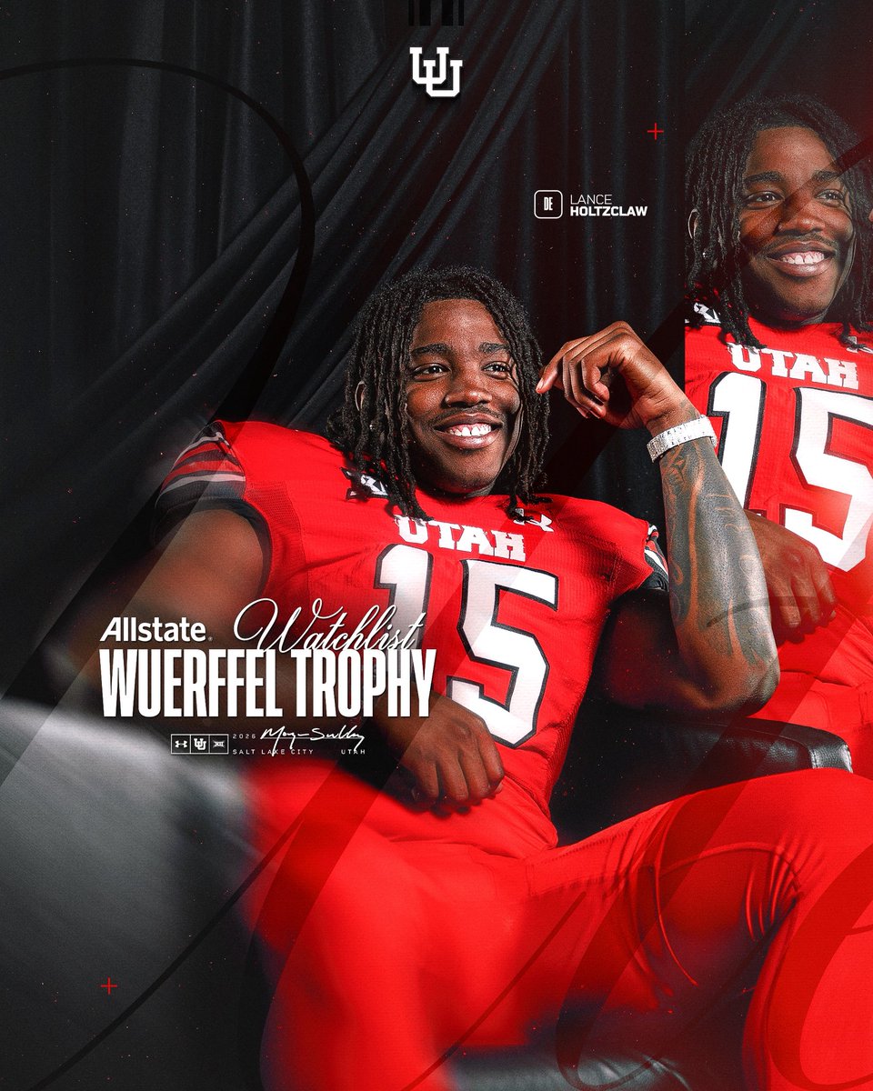 Utah_Football's tweet photo. A 𝙡𝙚𝙖𝙙𝙚𝙧 𝙖𝙣𝙙 𝙨𝙚𝙡𝙛𝙡𝙚𝙨𝙨 man far beyond the field 🤝

@lancefrmdabean x @WuerffelTrophy 

#GoUtes | #RSNB https://t.co/0dp2fDahBC