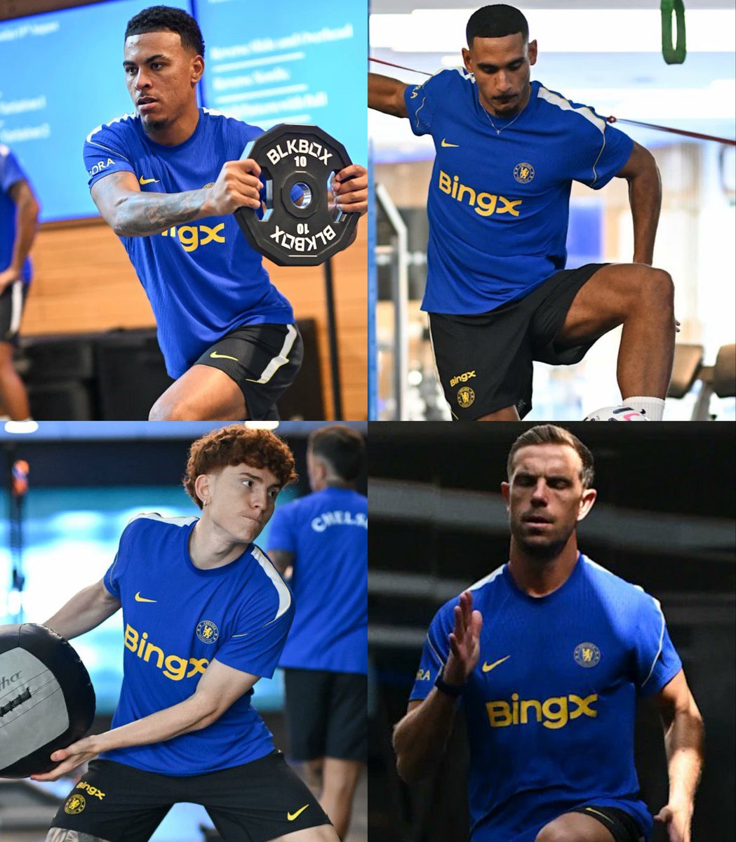 LDNFootbalI's tweet photo. First Chelsea training sessions… ✅ https://t.co/S8yZvoi8WO