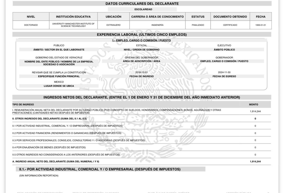 jorgegogdl's tweet photo. @CuitlahuacGJ El que ha visto la prosperidad es el ex gobernador Cuitláhuac García que ahora cobra 1 millón 914 mil pesos de sueldo anual en el CENAGAS y como acomodaste a tu gente como @ZenyazenEscobar como diputado federal. https://t.co/XVTza3KuQt