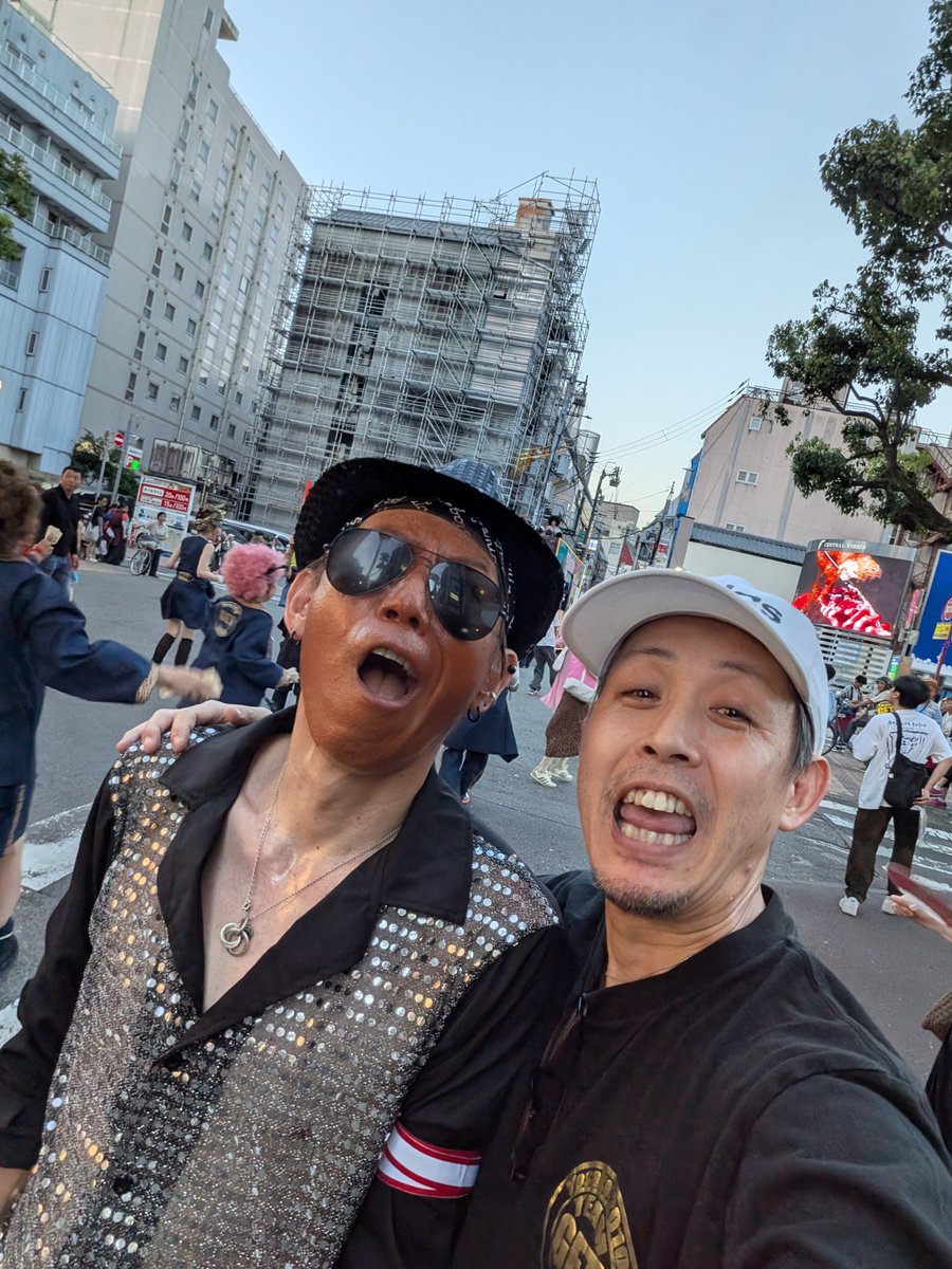 shujiism's tweet photo. なが、森岡のお兄、KENくん。
GET男子勢❗😁❗
#よさこい2026
#TEAMGET https://t.co/fvYCaZdOla