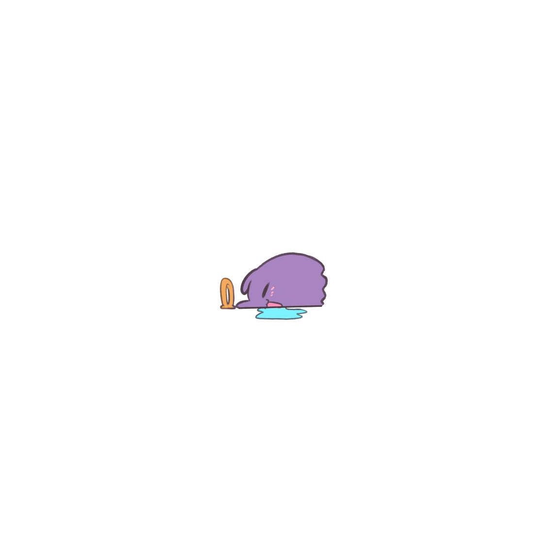 takomonty's tweet photo. Passed out, not fun. Overworked. https://t.co/rg5ThcXbGP